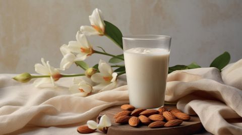 خوردن شیر بادام قبل از خواب چه عوارض و خواصی دارد؟
