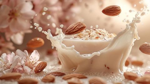 شیر بادام ویتامین دارد؟ 10 ویتامین و میزان آنها در شیربادام