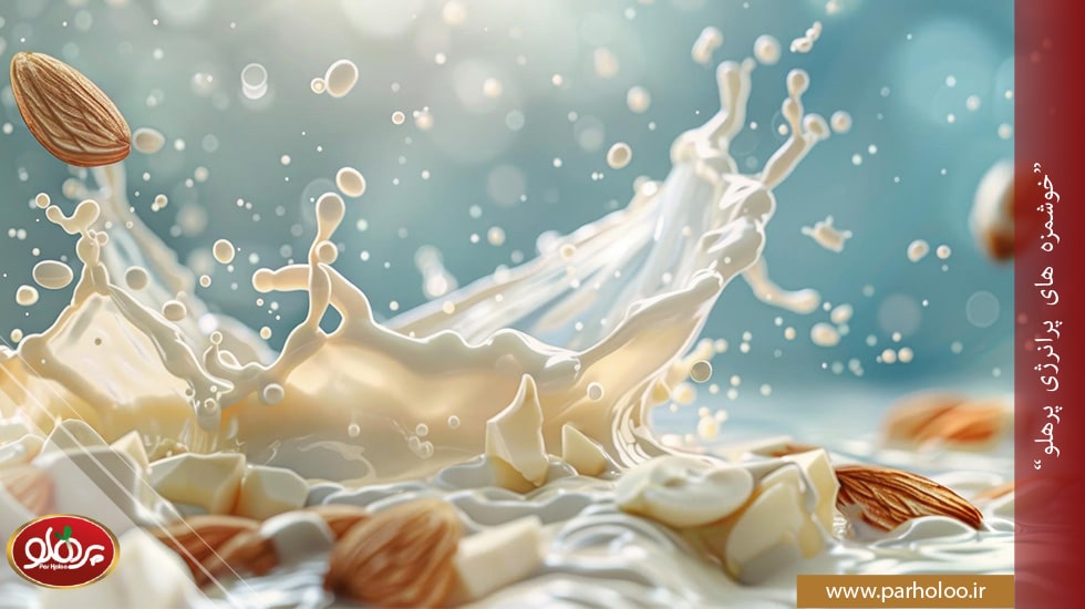 فواید شیر بادام برای گوارش: ملین طبیعی یا باور اشتباه؟