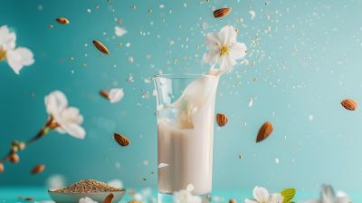 خواص شیر بادام: فواید شگفت‌انگیز برای کودکان، بارداری و سلامتی
