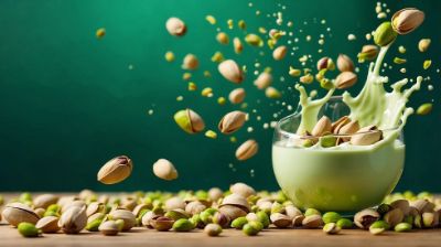 طرز تهیه شیر پسته خانگی و غلیظ با پسته ارگانیک + خواص و فوت‌وفن‌ها