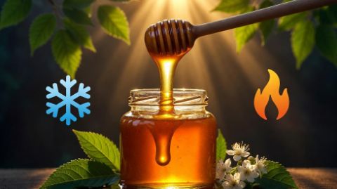 عسل کنار گرم است یا سرد؟ راهنمای کامل طبع، خواص و متعادل کردن آن