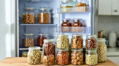 بهترین روش برای نگهداری آجیل در خانه [جدول زمان ماندگاری آنها]