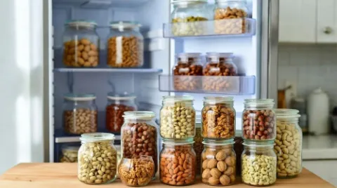 بهترین روش برای نگهداری آجیل در خانه [جدول زمان ماندگاری آنها]