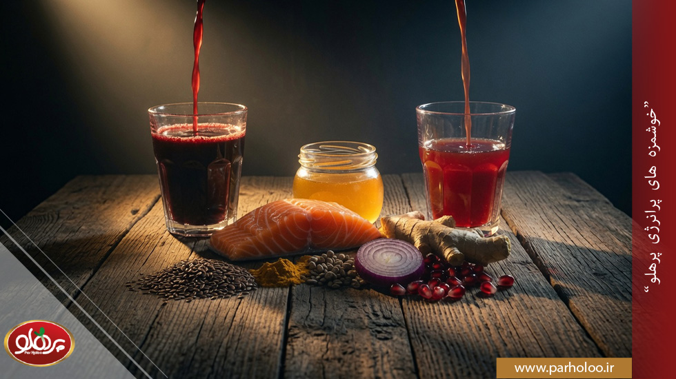 برای غلظت خون چه بخوریم؟ راهنمای علمی غذاهای رقیق‌کننده خون