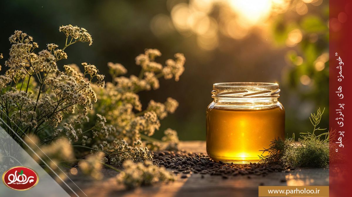 خواص عسل و رازیانه؛ بهترین زمان مصرف، فواید هورمونی و عوارض آن برای زنان