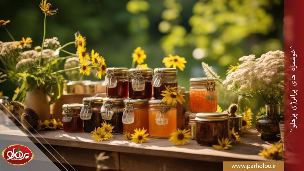 مقایسه کالری انواع عسل طبیعی و کوهی برای سلامت | پرهلو انواع عسل طبیعی با کالری متفاوت برای رژیم غذایی سالم | پرهلو