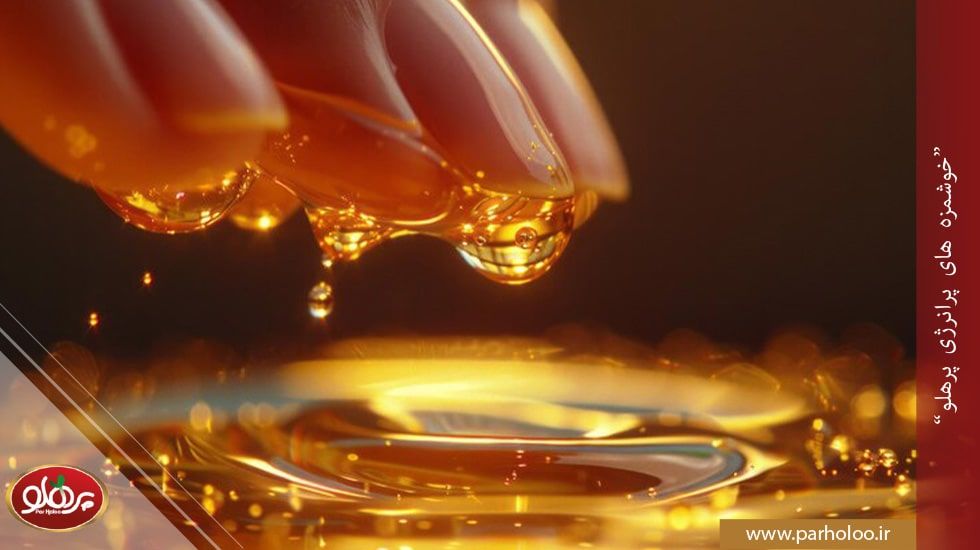 خواص عسل گون برای درمان اگزما و پسوریازیس | پرهلو تصویر عسل گون با فواید درمانی برای پوست و کاهش علائم اگزما | پرهلو