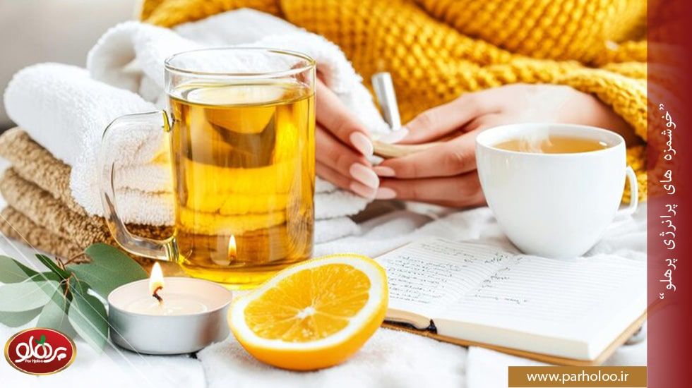 شربت عسل سدر طبیعی برای انرژی روزانه | پرهلو نوشیدنی عسل کنار با لیمو تازه | پرهلو