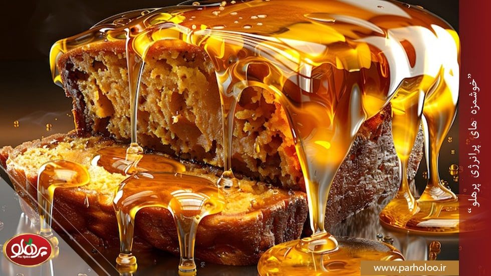 عسل سدر ارگانیک با خاصیت کف کنندگی | پرهلو عسل کنار کف کرده طبیعی | پرهلو