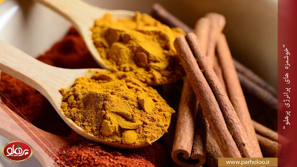 ادویه های رقیق کننده خون مثل زردچوبه و دارچین