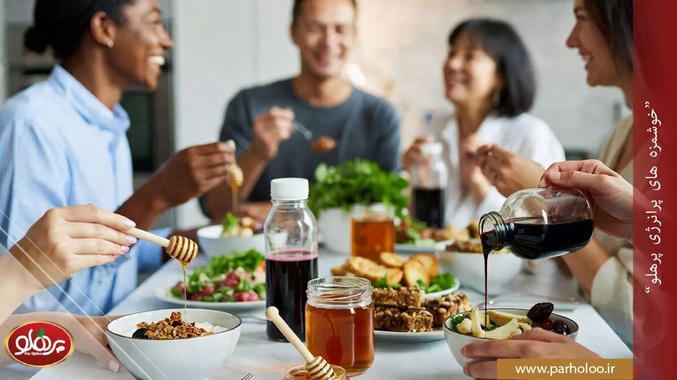 بهترین روش‌های مصرف عسل و شیره انگور طبیعی به جای شکر و قند | پرهلو